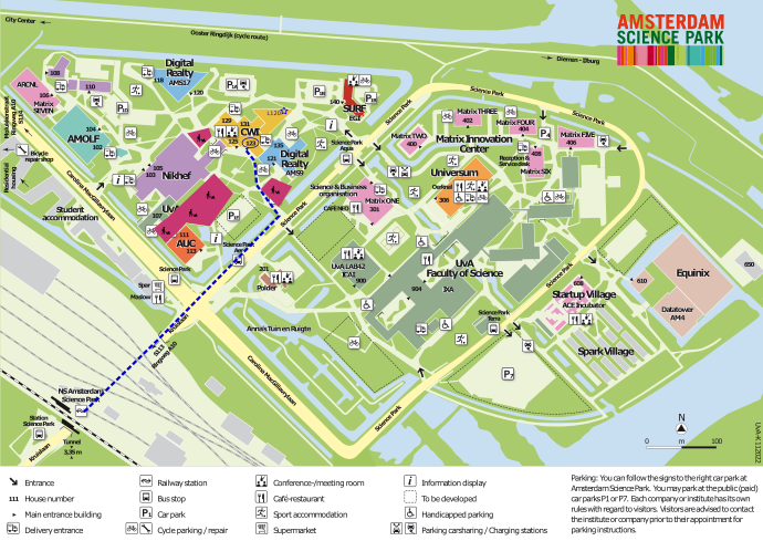 Map of Science Park